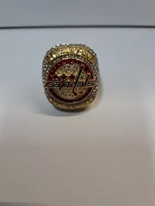 2018 Washington Capitals NHL Stanley Cup Championship Ring Ovechkin #8 - Picture 1 of 7