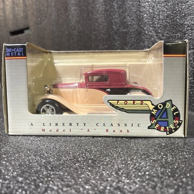 Liberty Classic Ford Model “A” Die-cast Metal Bank In Original Packaging - Image 1 of 4