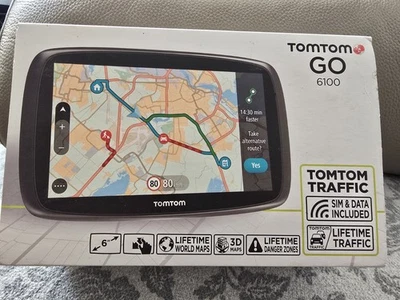 TomTom Go 6100 World Navi, 6 Zoll, NEU , NEU !!! - Bild 1 von 4