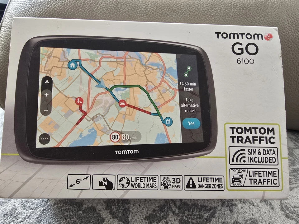 TomTom Go 6100 World Navi, 6 Zoll, NEU , NEU !!! - Bild 1 von 4