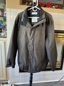CALVIN KLEIN MENS HEAVY  WINTER COAT, SZ L, NEW W/OUT TAGS, HIDDEN HOOD - Picture 1 of 9