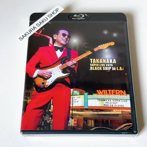 MASAYOSHI TAKANAKA SUPER LIVE 2025 BLACK SHIP in L.A. Limited Bluray+2CD - Foto 1 di 15