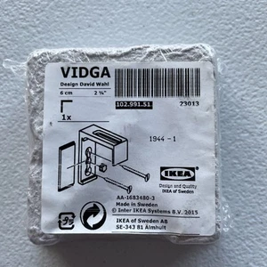 Ikea 102.991.51 Vidga 2 1/4” Wall Fitting Curtain Rail Wall Bracket 23013 - Picture 1 of 2