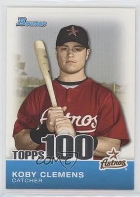 2010 Bowman Topps 100 Prospects Koby Clemens #TP58 - Image 1 of 2