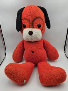 Vintage 1970s Animal Fair Red Dog Henry Plush Large 24" Rare - Picture 1 of 16