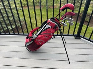 Calloway XJ Series Junior Club 53"-60" Tall J-Reg Flex RH Golf Set Of 5 With Bag - Picture 1 of 19