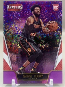 2016-17 Panini Threads #154 DeAndre' Bembry Century Proof Dazzle Purple #/15 - Foto 1 di 2