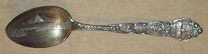 VINTAGE SOUVENIR STERLING LÖFFEL, OREGON, MT. KAPITOL, KAPITOL, HAHNFELSEN - Bild 1 von 5
