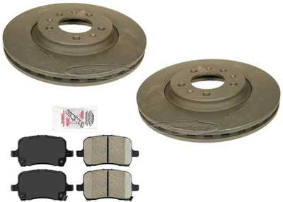 Solstice 2006-2009 Saturn Sky 2007-2010 Front Brake Rotors & Ceramic Brake Pads - Изображение 1 из 4