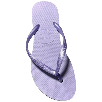 Havaianas Slim Platform 人字拖女式丁香紫色(英国 4 - 5.5 码)全新 — 第 1/4 张图片