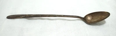 Cuchara de té helado helado vintage antigua Madeira 8" deslustre PATINA Foto 1 de 4