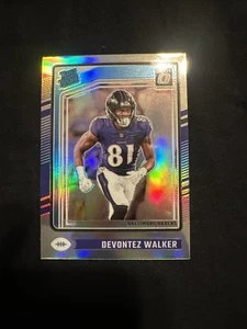 2024 Panini Donruss Optic Devontez Walker #228 Silver Holo Prizm - RAVENS - Picture 1 of 2
