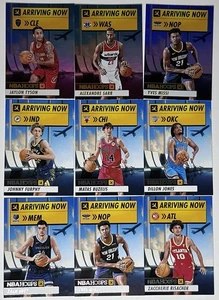 Lot 27 2024-25 NBA Hoops Inserts Arriving Now & Greetings Basketball Cards - Bild 1 von 3