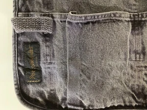 Pocketworks Brand Utility Apron Canvas Purple Cotton Crafting NOS EUC - Picture 1 of 12