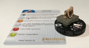 GOLLUM #007 El Señor de los Anillos: Las Dos Torres LotR HeroClix - Imagen 1 de 2
