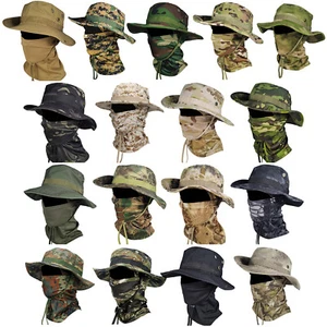 Unisex Women Men Full Cover Cool Sunshade Cap Fashion Sun Hat Windproof Summer - Picture 1 of 71