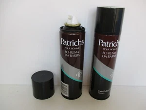 LOTTO 6 SCHIUMA DA BARBA PATRICHS 250 ML ANNI '80 - Picture 1 of 2