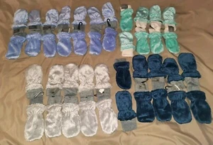 Lote de 21 pr Iglús Difusos Invierno Pulgares Mitones Bebé/Niño Pequeño 12-24 Meses NUEVO - Imagen 1 de 8