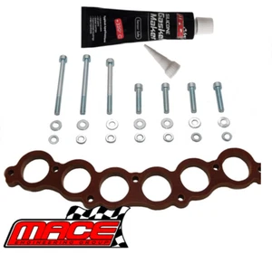MACE 12MM UPPER MANIFOLD INSULATOR KIT FOR NISSAN RB30 RB30E 3.0L I6 - Picture 1 of 1