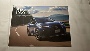 Lexus NX Launch Sales Brochure 2023/2024