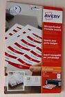 Avery Microperforated Printable Inserts For Badge Holders. L7418-25 - Unused