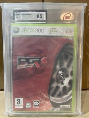 Xbox 360 Project Gotham Racing 4 PGR4 UKG/VGA/WATA Graded 85 NM+ 2007 Sealed - Image 1 of 4
