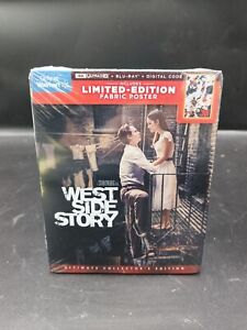 West Side Story (Disney 4k+Blu-Ray+Digital) Set Limited Edition Fabric Poster