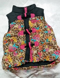 Enyce New York 1996 Girls 4T Sleeveless Vest Puffer Coat Multicolor - Picture 1 of 9