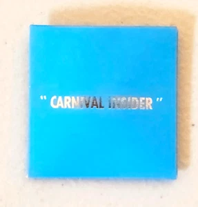 Carnival Cruise Line Fun Barrel CARNIVAL INSIDER Caribbean Blue Charm NIP - Picture 1 of 4