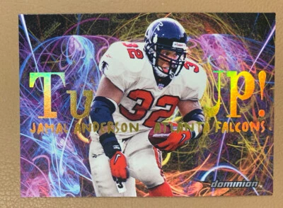 2000 SkyBox Dominion Turfs Up Atlanta Falcons Football Card #3 Jamal Anderson  - Image 1 of 2