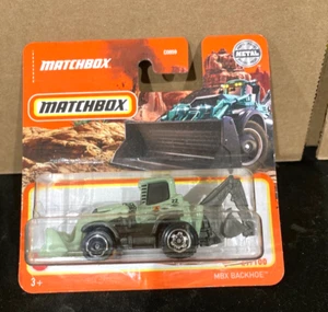 MATCHBOX BACKHOE IN SEAFOAM GREEN #29/100/Cracked Package* - Picture 1 of 1