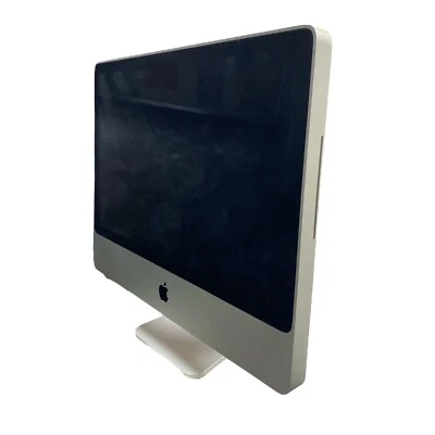 Apple iMac A1225 24" Desktop for PARTS / REPAIR Powers Up & Reboots Non Working - Image 1 of 4