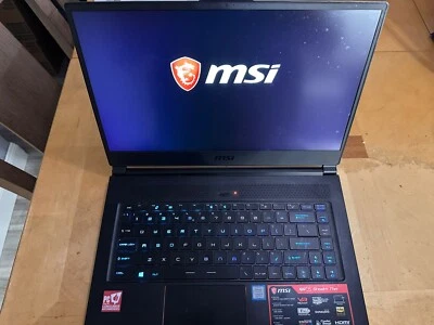 Portátil para juegos MSI GS65 STEALTH THIN-037 15,6" 512 GB 16 GB - negro mate Foto 1 de 4