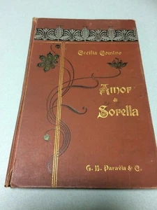 AMOR DI SORELLA CECILIA COMINO ILLUSTRATO CIVICA SCUOLA ELEMENTARE DI FIUME 1913 - Foto 1 di 8