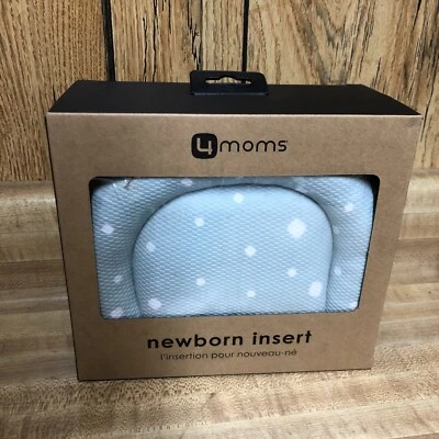 4 Moms Newborn Insert Mint green polka dot Cool Mesh Fabric New - Image 1 of 2