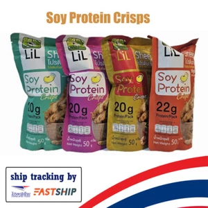 Soy Protein Crisps Vegan Friendly 50g Protein 20g TomYum & others From Thailand - Picture 1 of 14