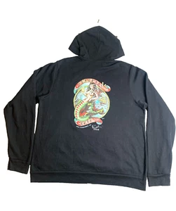 Columbus Cafe Sweatshirt Erwachsene 2XL schwarz Hoodie Pullover Mermaidcore Anker Herren - Bild 1 von 9