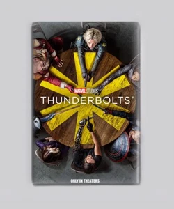 THUNDERBOLTS (2025) / TABLE- 2"x3" MOVIE POSTER MAGNET (marvel avengers) - Picture 1 of 2