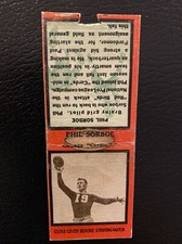 Phil Sorboe 1935 Diamond Matchbook