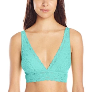 Wacoal Women's Halo Lace Soft Cups Racerback Bralette Bra NWT Size 30 - Picture 1 of 3