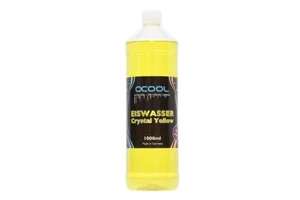 Mélange prêt à l'emploi actif Alphacool eau glacée jaune cristal UV 1000 ml - Photo 1/5