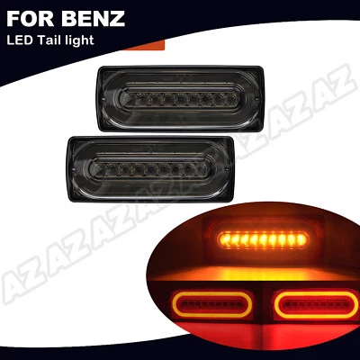 Diamond！！ LED Brake Tail Light Turn Signal For Mercedes Benz W463 G500 G550 G55 Foto 1 de 4
