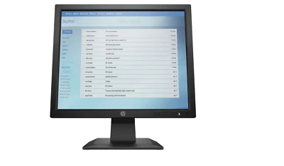 HP P174 17" Monitor SXGA 1280 x 1024 LED Tilt Stand TN 60Hz 5RD64AA - Image 1 of 4