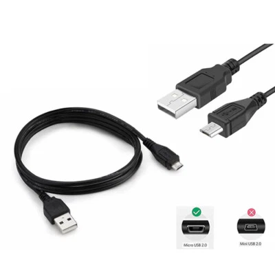 USB Charger Data Sync Cable Fit Amazon Kindle 2 3 4 3G+Wifi Kindle Paperwhite - Image 1 of 4