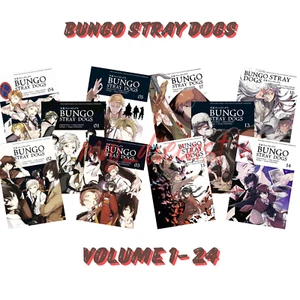 Bungo Stray Dogs (Vol. 1-24) Cómics Manga Inglés Nuevo Juego Completo Envío Express - Imagen 1 de 13