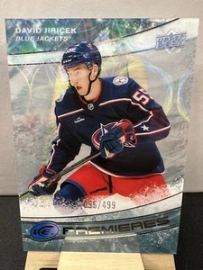 2022-23 Upper Deck Ice Premieres /499 Level 3 David Jiricek #221 Rookie RC Wild - Bild 1 von 2