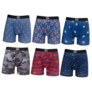 | Mens Boxer Briefs | Boxer Briefs for Men Medium Chafe Safe Pouch Pack 429fbp - Picture 1 of 7