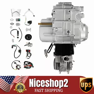 125CC Engine 4 Stroke Semi Auto Motor Electric Start W/ Reverse For Go Kart ATV - Picture 1 of 21