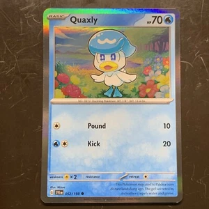 2023 Pokemon TCG Quaxly Holo #52/198 Card - Picture 1 of 3
