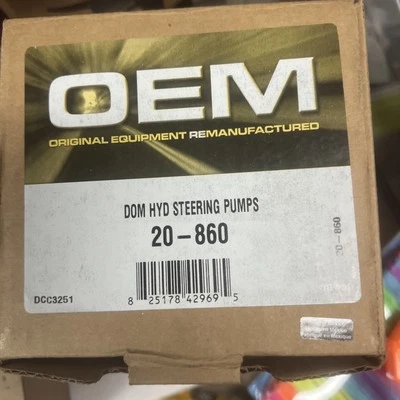 Bomba de dirección asistida-GAS Cardone 20-860 Reman Foto 1 de 4